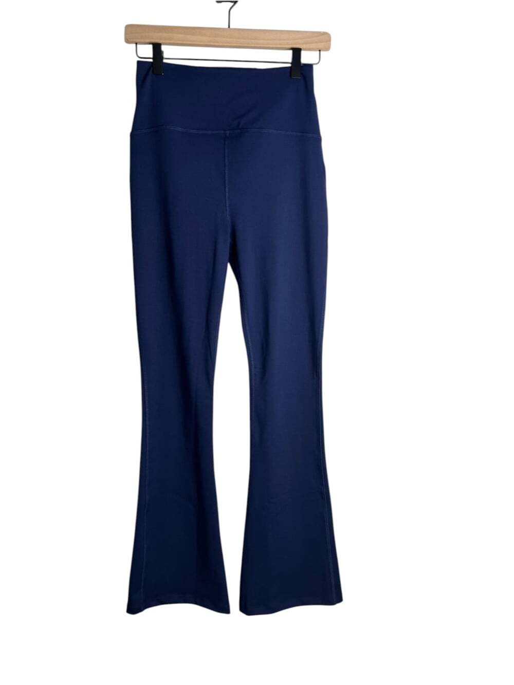 Beyond Yoga Powerbeyond Strive High Waisted Flare Pants Navy Blue Size Medium - Picture 2 of 4